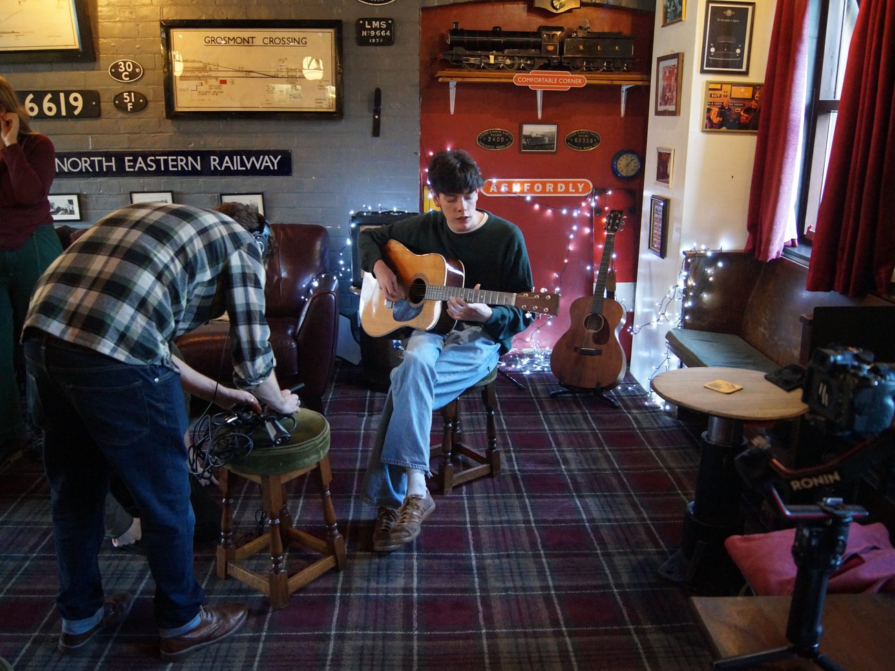Ned Swarbrick at Grosmont Crossing Club