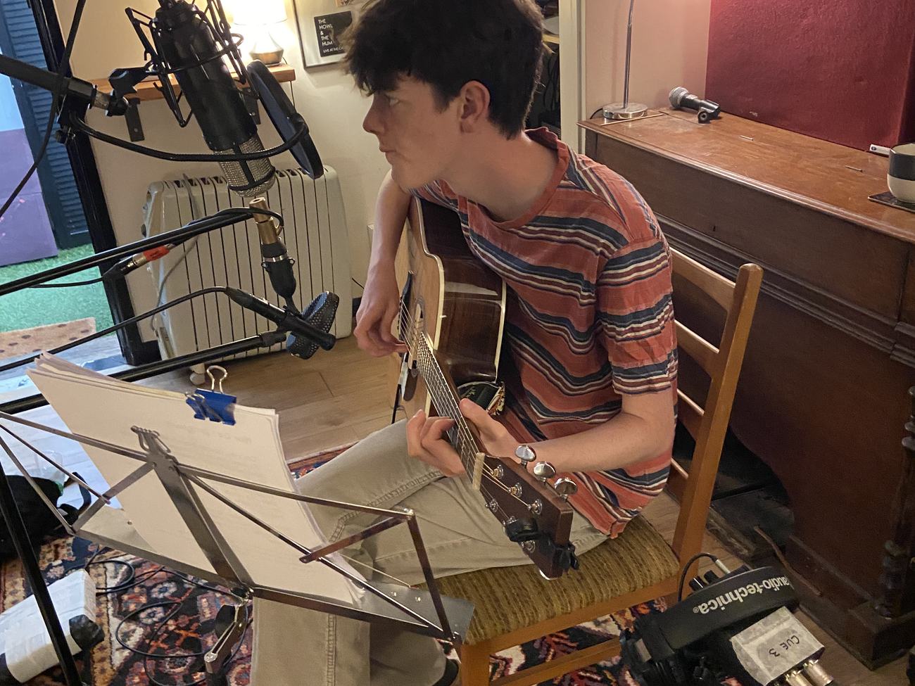 Ned at Crooked Room Studio