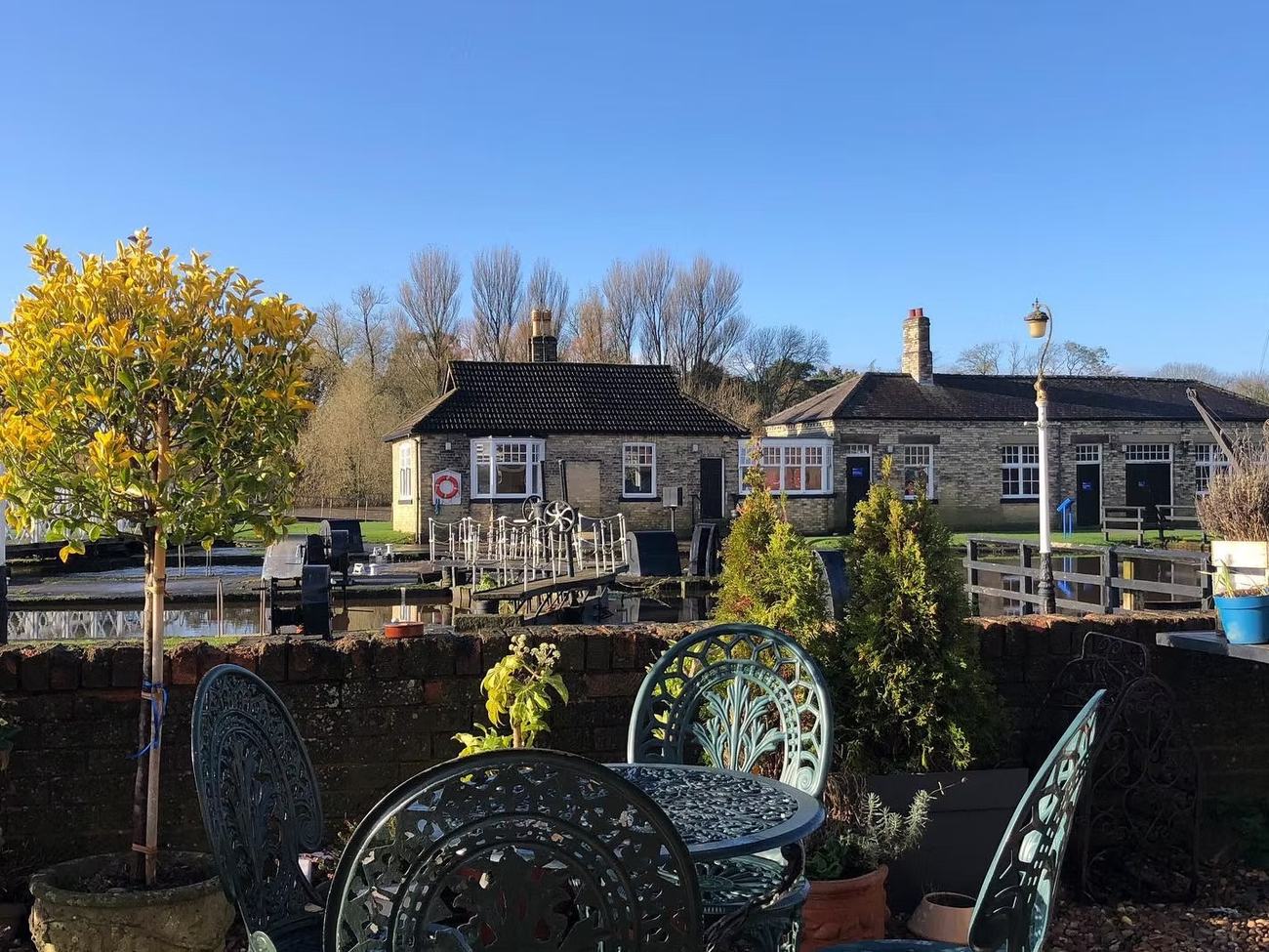 Tea by the Lock, Naburn, York