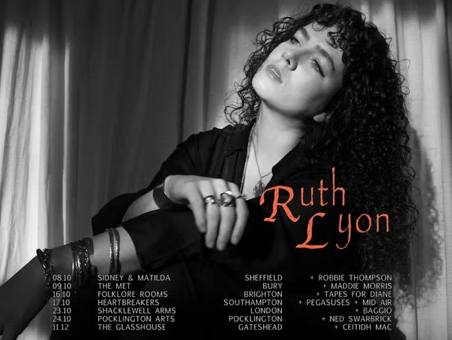 Ruth Lyon tour dates