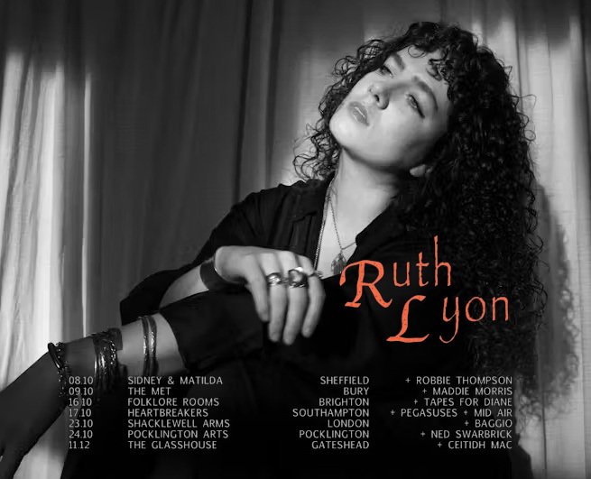Ruth Lyon tour dates